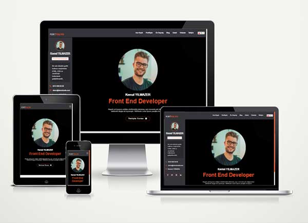 Kişisel CV / Portfolyo Web Paketi